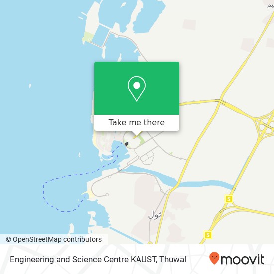 Engineering and Science Centre KAUST map