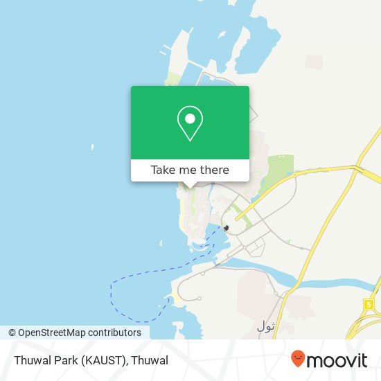 Thuwal Park (KAUST) map