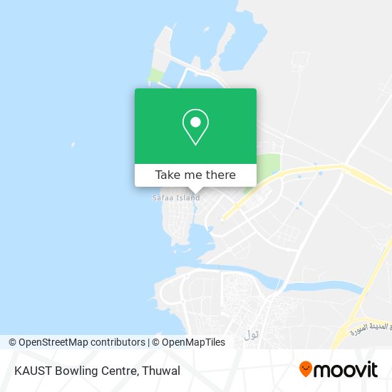 KAUST Bowling Centre map