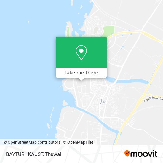 BAYTUR | KAUST map
