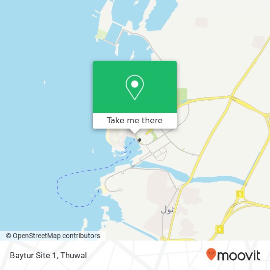 Baytur Site 1 map