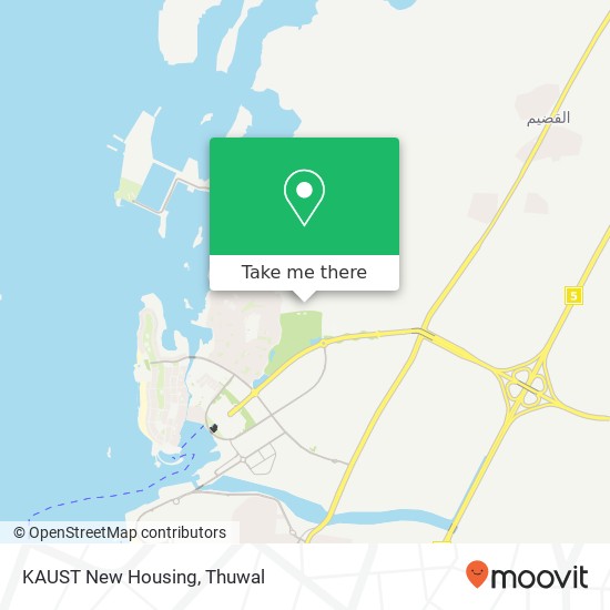 KAUST New Housing map