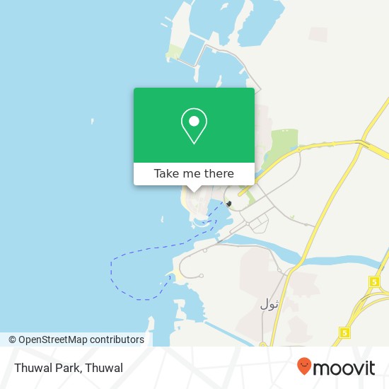Thuwal Park map