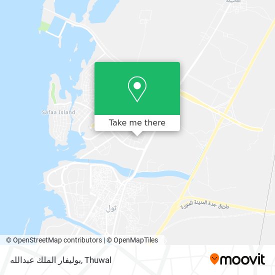 بوليفار الملك عبدالله map