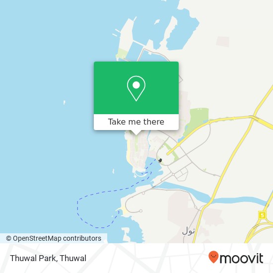 Thuwal Park map