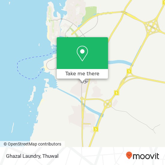 Ghazal Laundry map