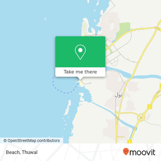 Beach map