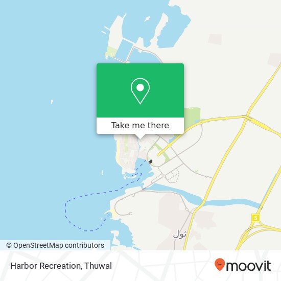 Harbor Recreation map