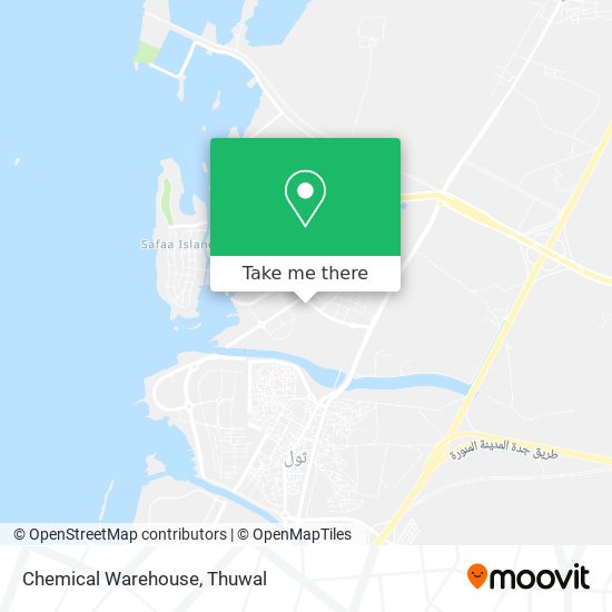 Chemical Warehouse map