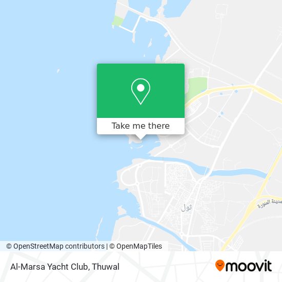Al-Marsa Yacht Club map