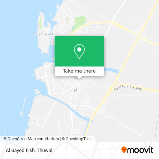 Al Sayed Fish map