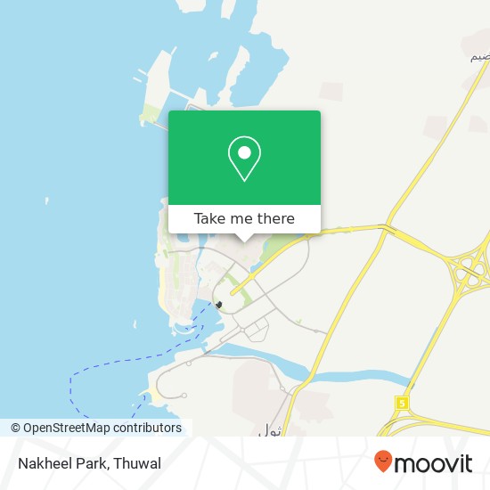 Nakheel Park map