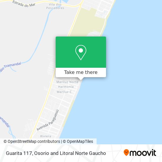 Guarita 117 map
