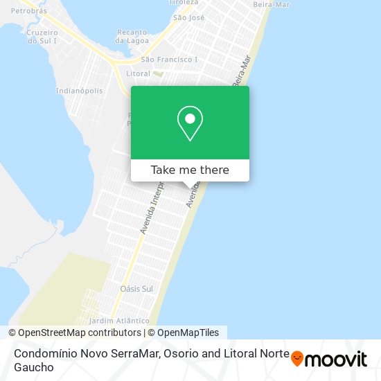 Condomínio Novo SerraMar map