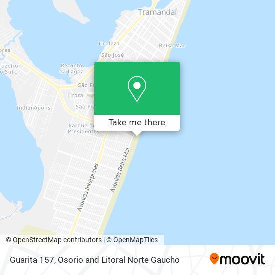 Guarita 157 map