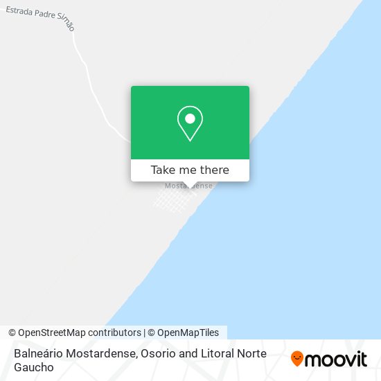 Balneário Mostardense map