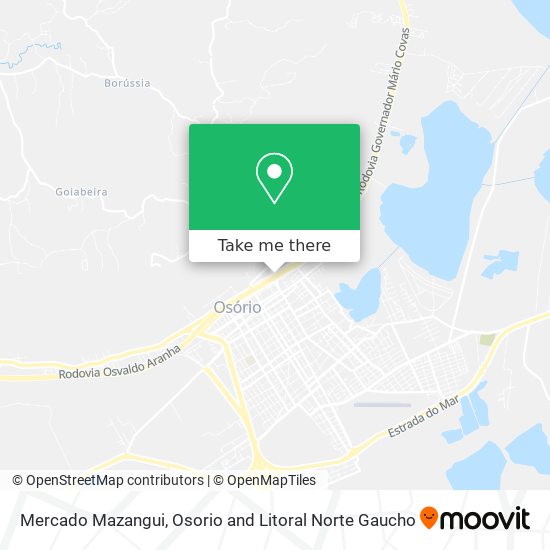 Mercado Mazangui map