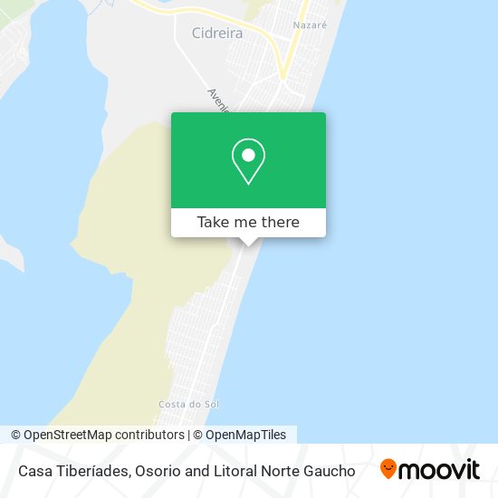 Casa Tiberíades map