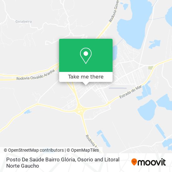 Posto De Saúde Bairro Glória map