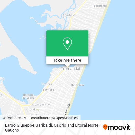 Largo Giuseppe Garibaldi map