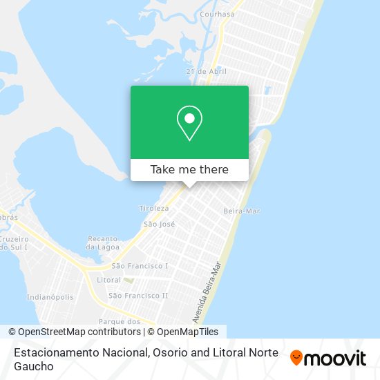 Estacionamento Nacional map