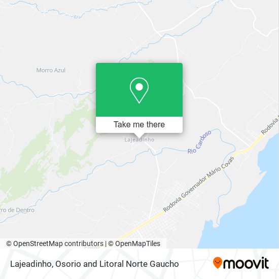 Lajeadinho map