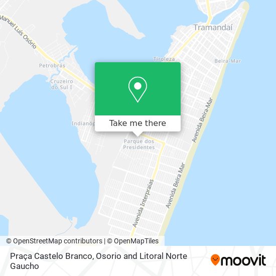 Praça Castelo Branco map