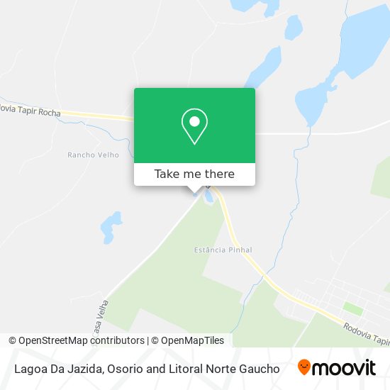 Lagoa Da Jazida map