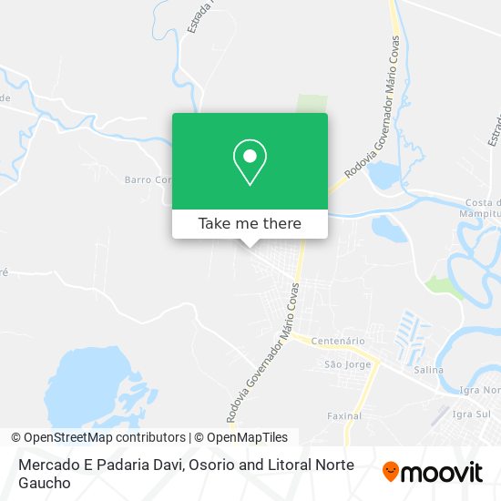 Mercado E Padaria Davi map