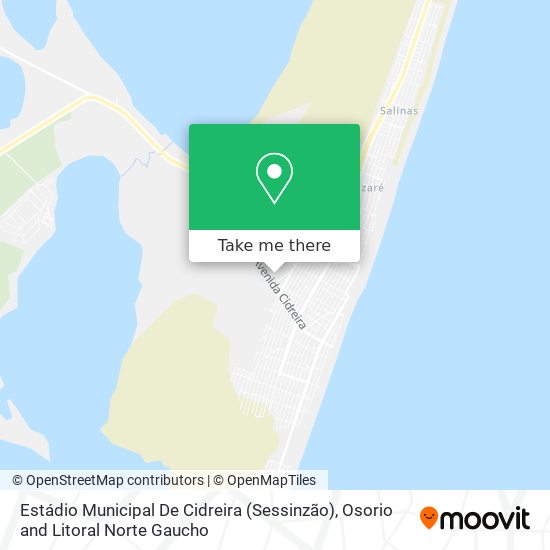 Estádio Municipal De Cidreira (Sessinzão) map