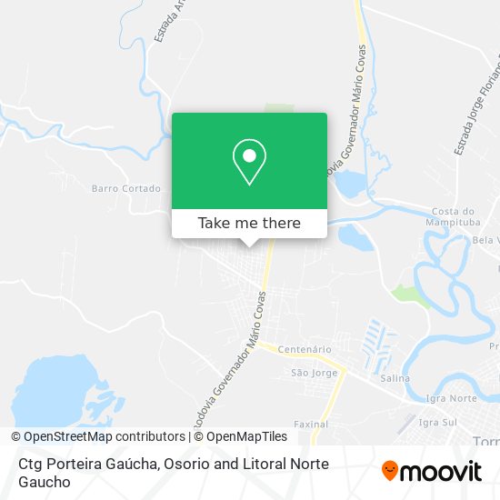 Ctg Porteira Gaúcha map