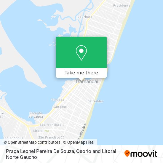 Praça Leonel Pereira De Souza map
