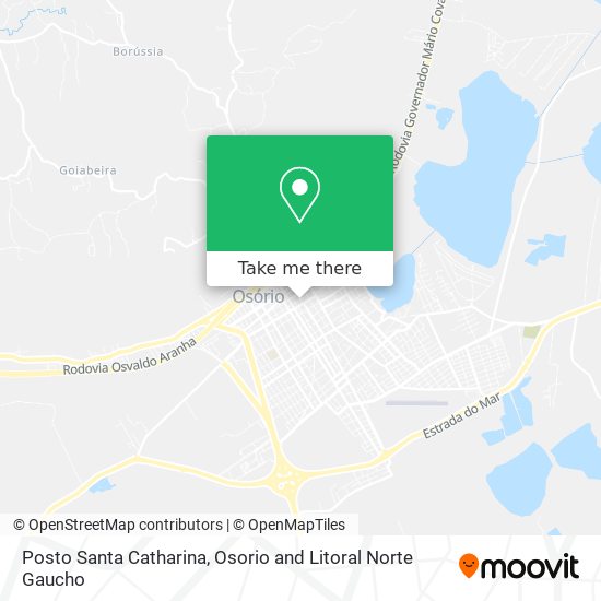 Posto Santa Catharina map
