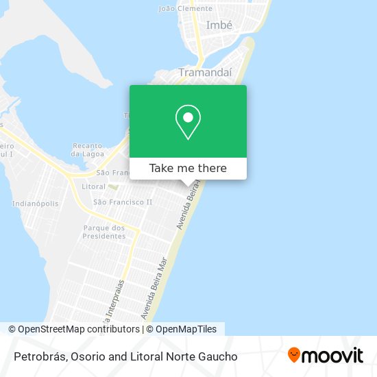 Petrobrás map