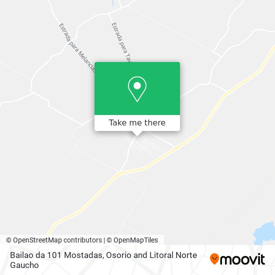 Bailao da 101 Mostadas map