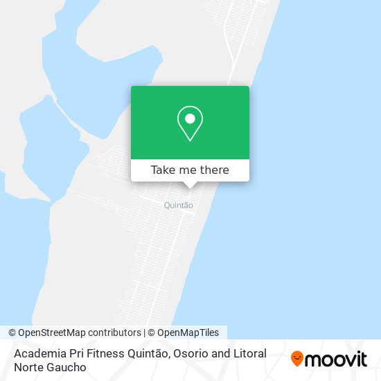 Academia Pri Fitness Quintão map