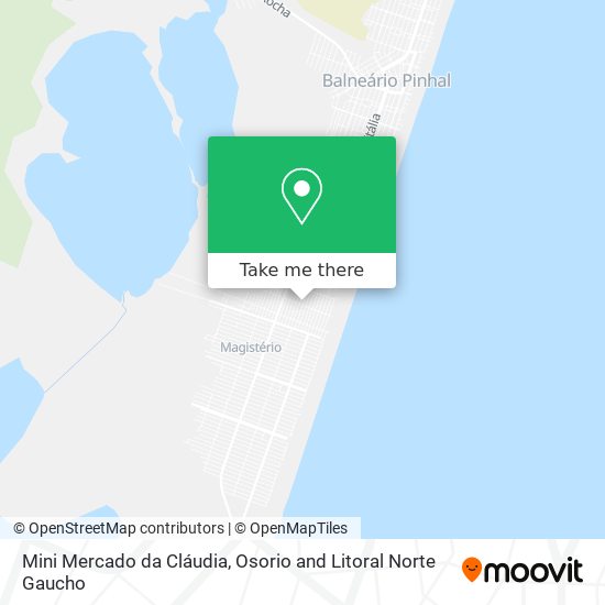 Mini Mercado da Cláudia map