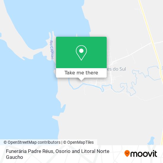 Funerária Padre Réus map