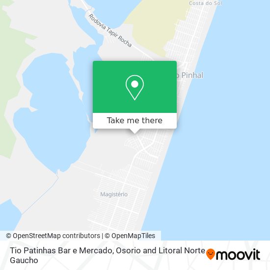 Tio Patinhas Bar e Mercado map