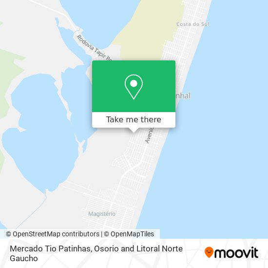 Mercado Tio Patinhas map