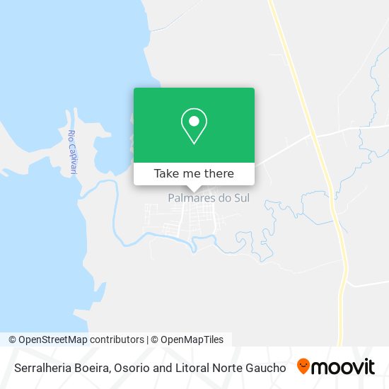 Serralheria Boeira map