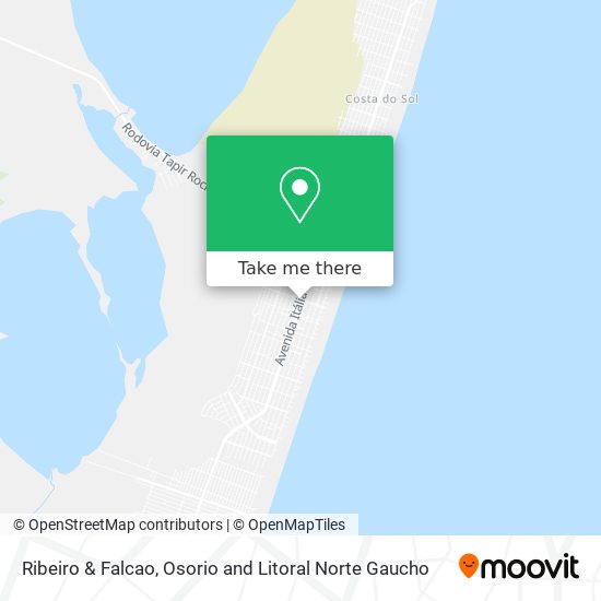 Ribeiro & Falcao map
