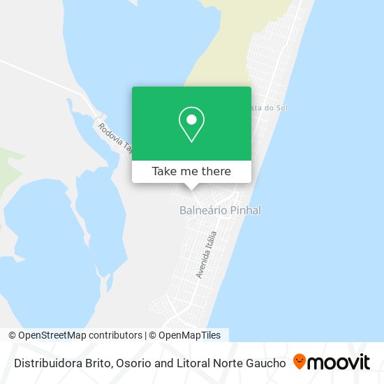 Distribuidora Brito map