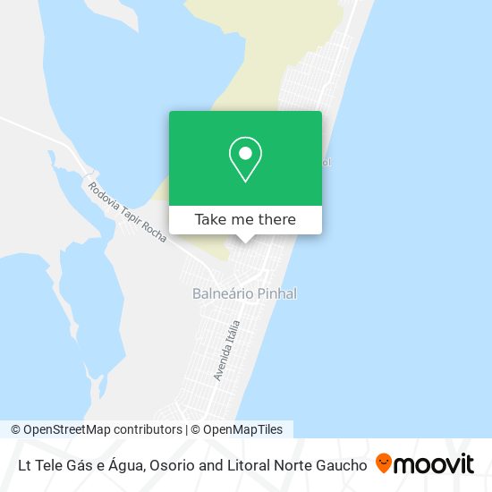 Lt Tele Gás e Água map