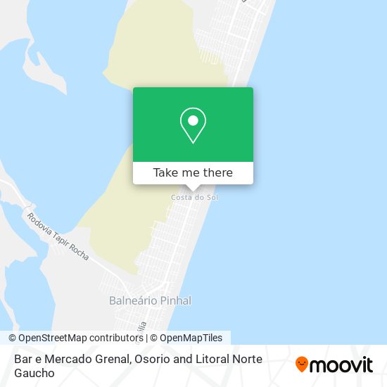 Bar e Mercado Grenal map