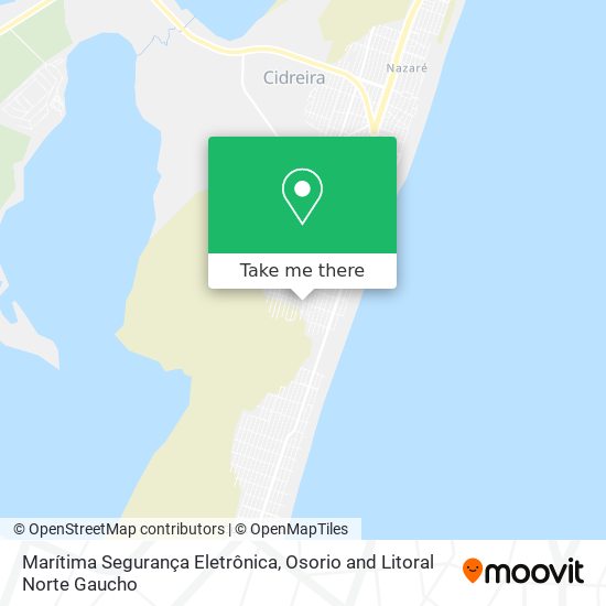 Marítima Segurança Eletrônica map