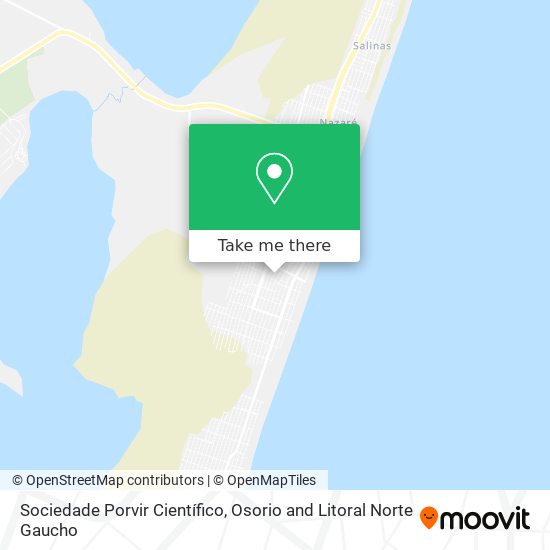 Sociedade Porvir Científico map