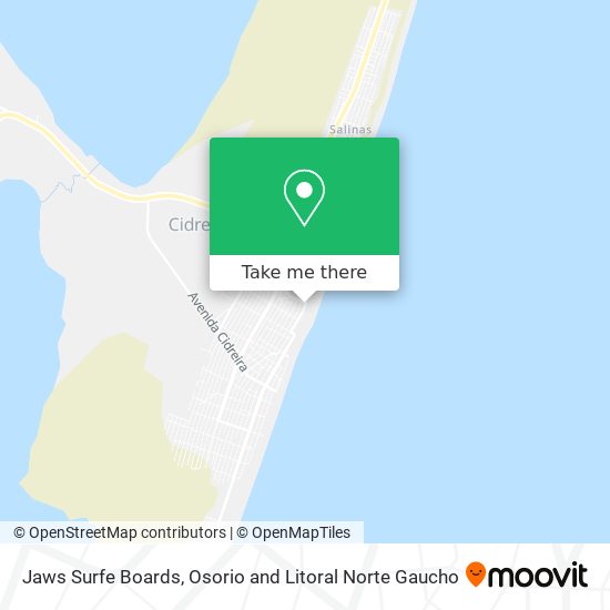 Jaws Surfe Boards map