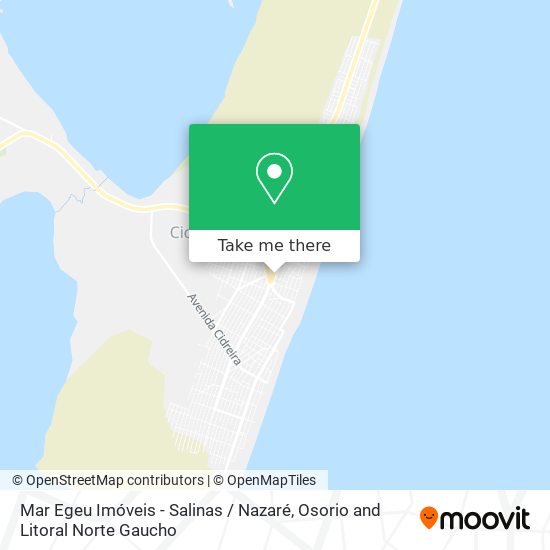Mar Egeu Imóveis - Salinas / Nazaré map