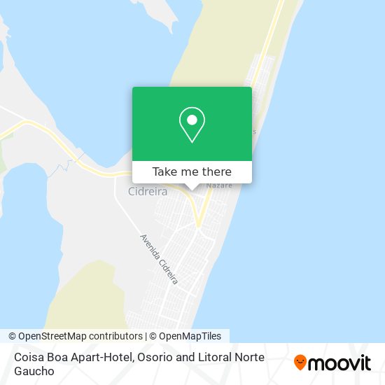 Coisa Boa Apart-Hotel map